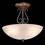 Светильник на штанге MW-Light Аида 12 323012603 Цвет арматуры золото Цвет плафонов белый от ImperiumLoft
