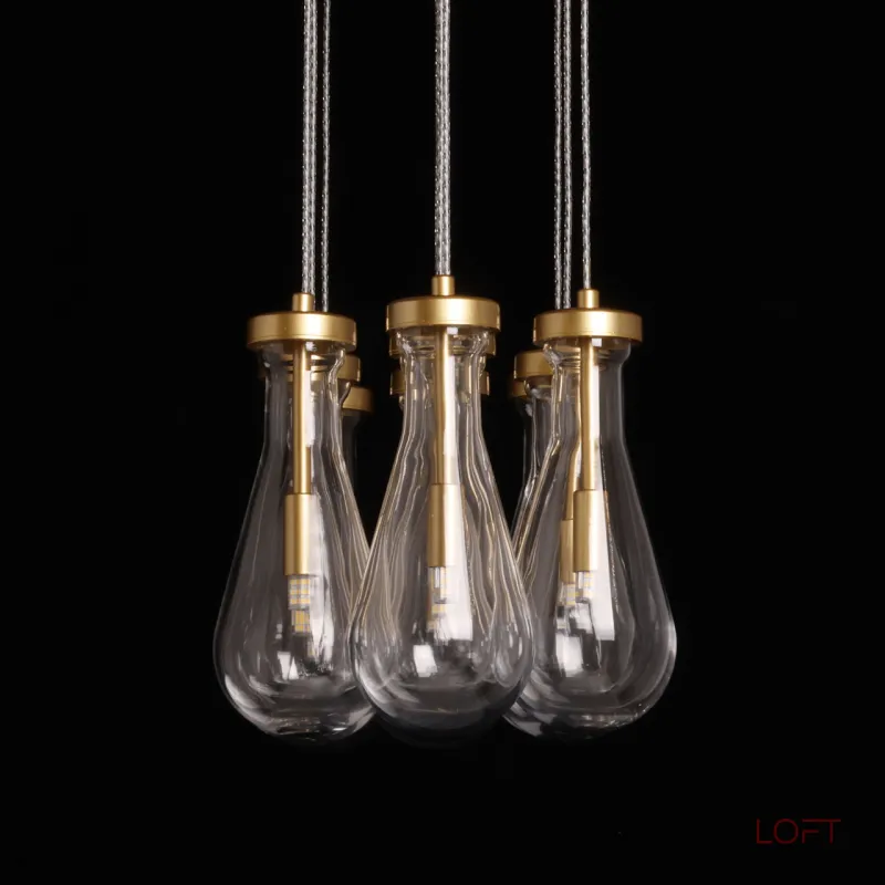 Подвесная люстра DeMarkt Крайс 657013909 Подвесная люстра DeMarkt Крайс 657013909