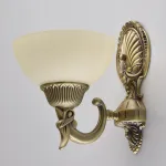 Бра MW-Light Афродита 1 317020101 Цвет арматуры бронза Цвет плафонов кремовый от ImperiumLoft