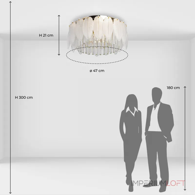 Потолочная люстра De City Бриз 111017305 Потолочная люстра De City Бриз 111017305