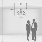 Подвесная люстра MW-Light Федерика 684013005