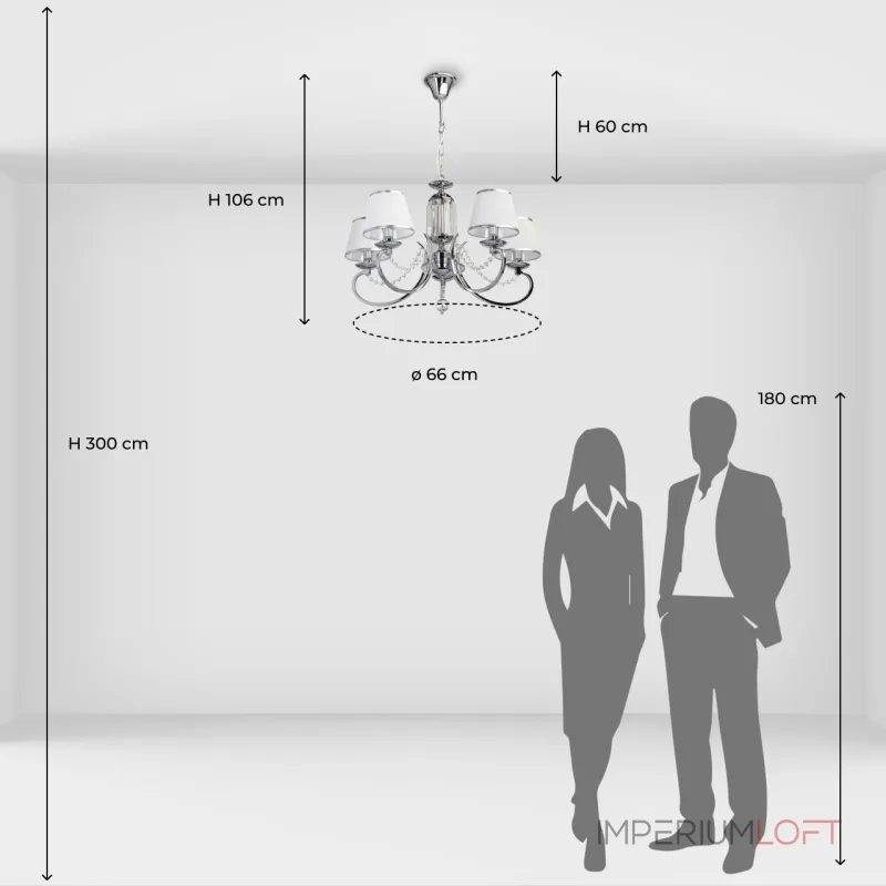 Подвесная люстра MW-Light Федерика 684013005 Подвесная люстра MW-Light Федерика 684013005