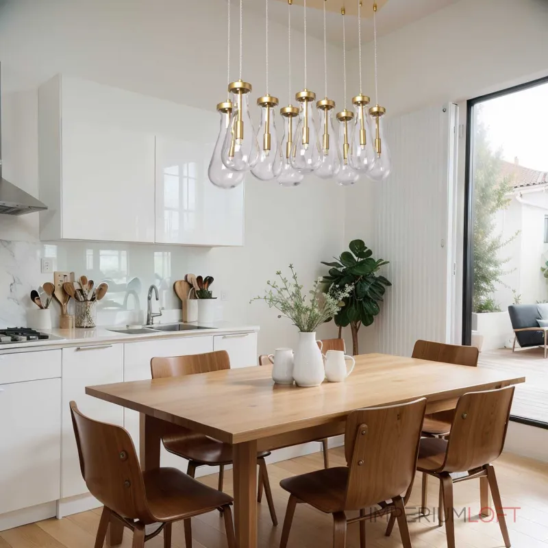 Подвесная люстра DeMarkt Крайс 657013909 Подвесная люстра DeMarkt Крайс 657013909