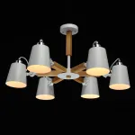 Люстра на штанге MW-Light Форест 4 693011106 Цвет арматуры белый Цвет плафонов белый от ImperiumLoft