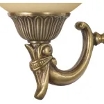 Бра MW-Light Афродита 1 317020101 Цвет арматуры бронза Цвет плафонов кремовый от ImperiumLoft