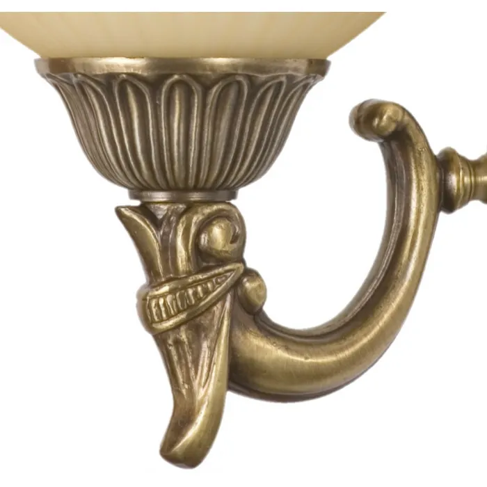 Бра MW-Light Афродита 1 317020101 Цвет арматуры бронза Цвет плафонов кремовый от ImperiumLoft
