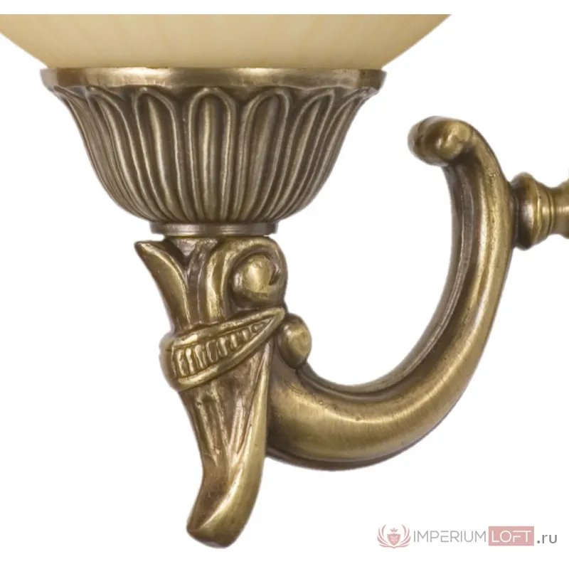 Бра MW-Light Афродита 1 317020101 Цвет арматуры бронза Цвет плафонов кремовый от ImperiumLoft