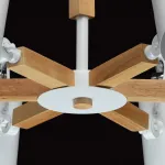 Люстра на штанге MW-Light Форест 4 693011106 Цвет арматуры белый Цвет плафонов белый от ImperiumLoft