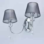 Бра MW-Light Федерика 684021302 Цвет арматуры хром Цвет плафонов серый от ImperiumLoft