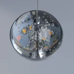 Подвесной светильник MW-Light Капелия 730010315 Цвет арматуры серебро Цвет плафонов серебро от ImperiumLoft