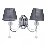 Бра MW-Light Федерика 684021302 Цвет арматуры хром Цвет плафонов серый от ImperiumLoft