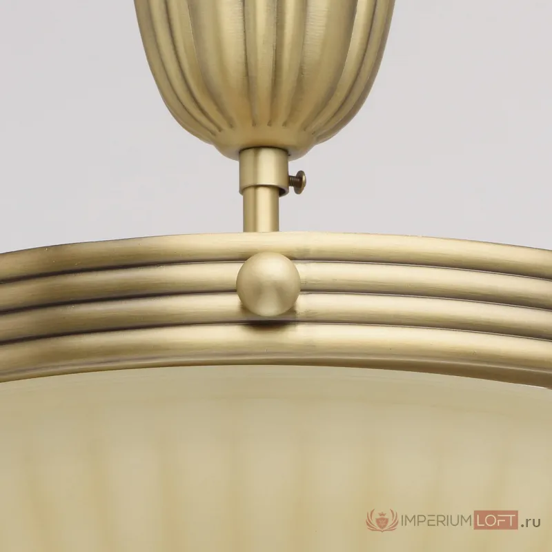 Светильник на штанге MW-Light Афродита 1 317011403 Цвет арматуры бронза Цвет плафонов кремовый от ImperiumLoft
