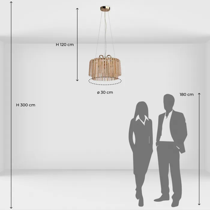 Люстра подвесная MW-Light Лавиния 443010703 от ImperiumLoft