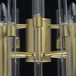 Люстра на штанге MW-Light Альгеро 285010806 Цвет арматуры латунь Цвет плафонов прозрачный от ImperiumLoft