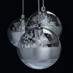 Подвесной светильник MW-Light Капелия 730010315 Цвет арматуры серебро Цвет плафонов серебро от ImperiumLoft