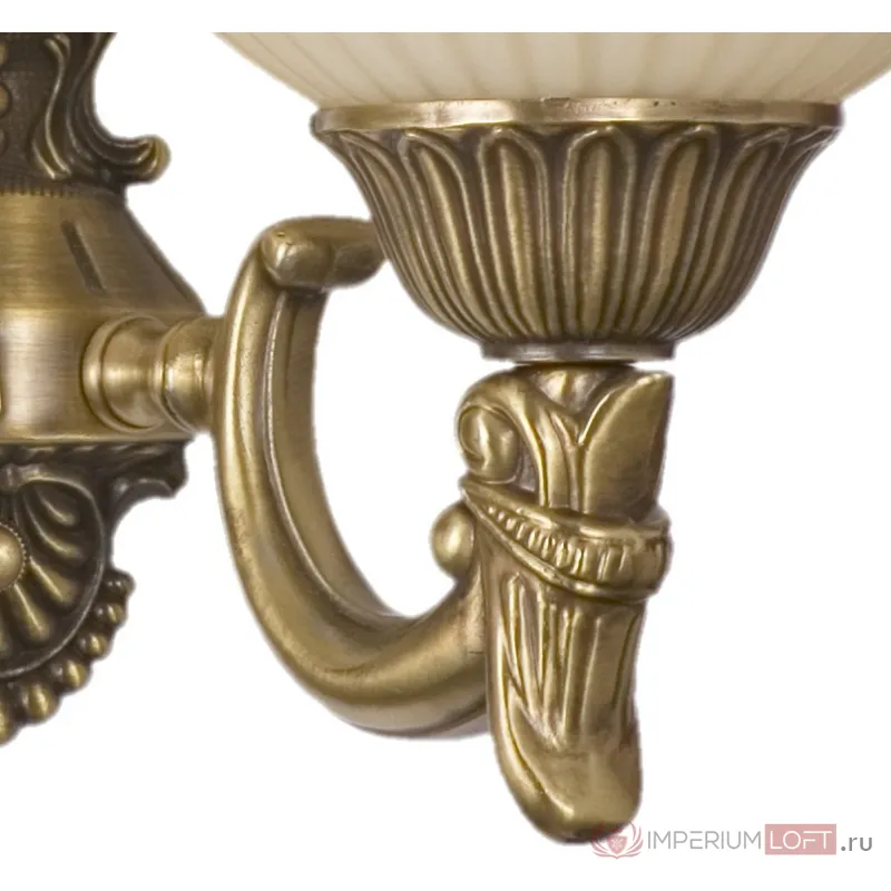 Бра MW-Light Афродита 1 317020202 Цвет арматуры бронза Цвет плафонов кремовый от ImperiumLoft