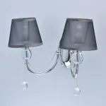 Бра MW-Light Федерика 684021302 Цвет арматуры хром Цвет плафонов серый от ImperiumLoft