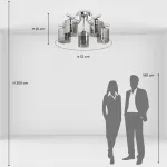 Люстра потолочная De City Олимпия 106010105 от ImperiumLoft