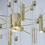 Люстра на штанге MW-Light Альгеро 285010806 Цвет арматуры латунь Цвет плафонов прозрачный от ImperiumLoft