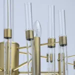 Люстра на штанге MW-Light Альгеро 285010806 Цвет арматуры латунь Цвет плафонов прозрачный от ImperiumLoft