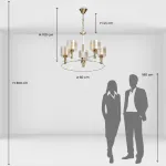 Люстра подвесная De City Каталина 361011805 от ImperiumLoft