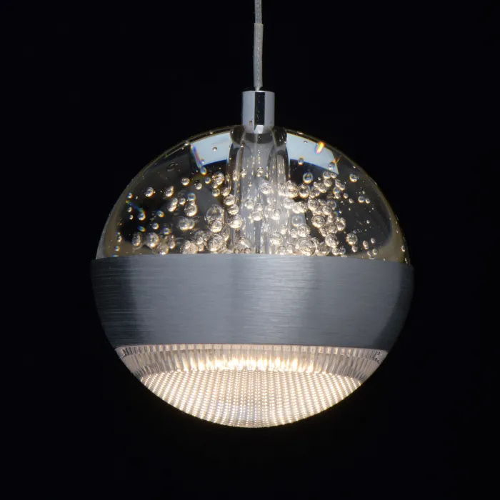 Подвесной светильник MW-Light Капелия 730010315 Цвет арматуры серебро Цвет плафонов серебро от ImperiumLoft