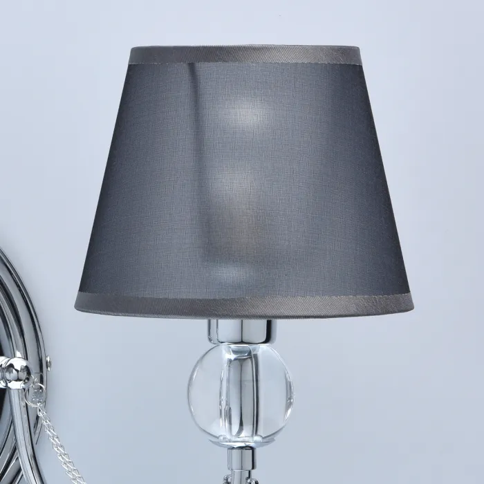 Бра MW-Light Федерика 684021302 Цвет арматуры хром Цвет плафонов серый от ImperiumLoft