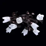 Потолочная люстра MW-Light Аида 13 323013708 Цвет арматуры коричневый Цвет плафонов белый от ImperiumLoft