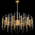 Люстра на штанге MW-Light Альгеро 285010910 Цвет арматуры латунь Цвет плафонов прозрачный от ImperiumLoft