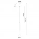 Подвесной светильник MW-Light Ракурс 6 631012801 Цвет арматуры хром Цвет плафонов белый от ImperiumLoft