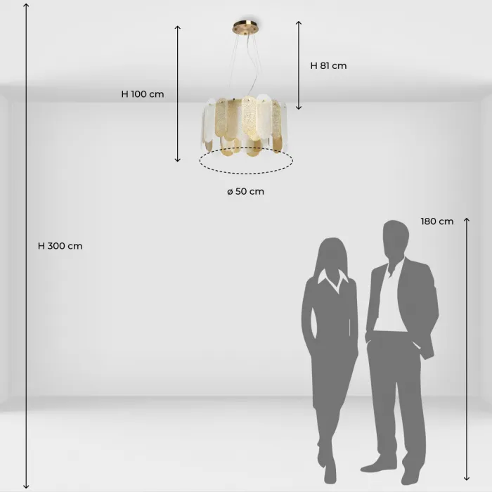 Люстра подвесная MW-Light Альгеро 285012106 от ImperiumLoft