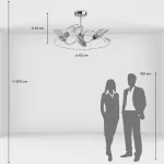 Люстра на штанге MW-Light Олимпия 106011406
