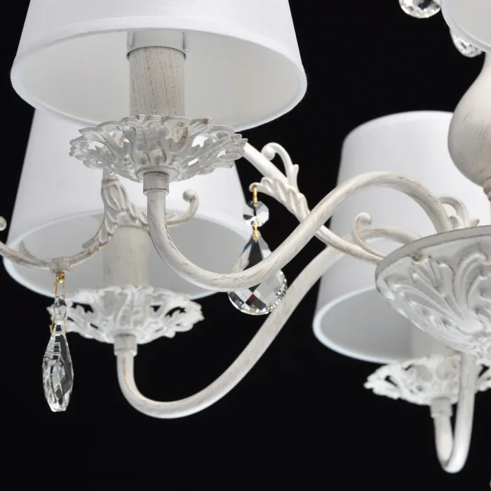 Подвесная люстра MW-Light Виталина 8 448012106 Цвет арматуры золото Цвет плафонов белый от ImperiumLoft
