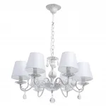 Подвесная люстра MW-Light Виталина 8 448012106 Цвет арматуры золото Цвет плафонов белый от ImperiumLoft