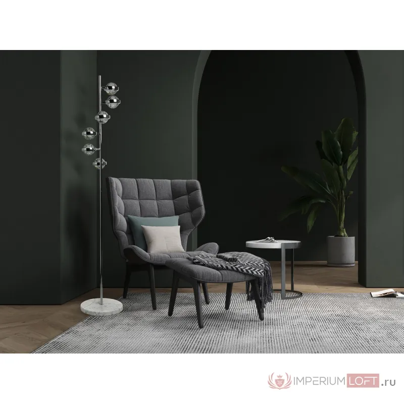 Торшер DeMarkt Капелия 730041406 от ImperiumLoft