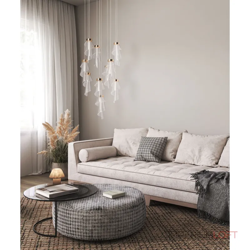 Подвесная люстра De City Конти 488013110 Подвесная люстра De City Конти 488013110