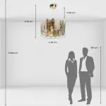 Люстра подвесная De City Бриз 111015905 от ImperiumLoft