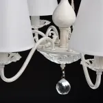 Подвесная люстра MW-Light Виталина 8 448012106 Цвет арматуры золото Цвет плафонов белый от ImperiumLoft
