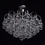 Люстра на штанге MW-Light Жемчуг 232017506 Цвет арматуры хром Цвет плафонов прозрачный от ImperiumLoft