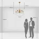 Люстра подвесная MW-Light Эллегия 303012505 от ImperiumLoft