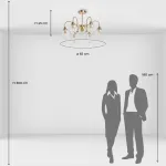 Люстра потолочная MW-Light Amanda 481014606 от ImperiumLoft