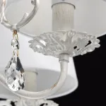 Подвесная люстра MW-Light Виталина 8 448012106 Цвет арматуры золото Цвет плафонов белый от ImperiumLoft