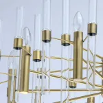 Люстра на штанге MW-Light Альгеро 285010910 Цвет арматуры латунь Цвет плафонов прозрачный от ImperiumLoft