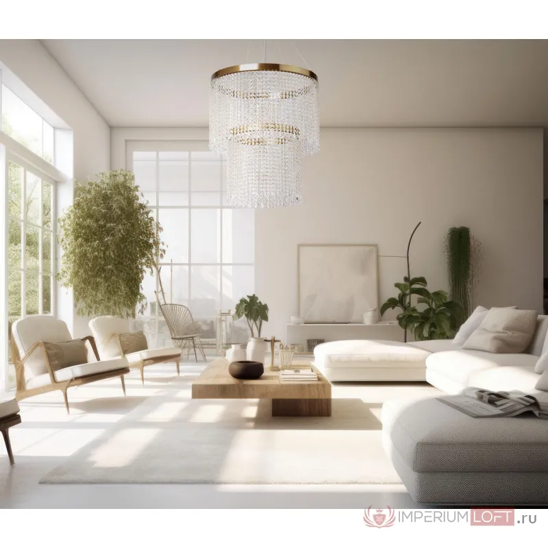 Люстра подвесная Chiaro Вассерфалл 617010602 от ImperiumLoft