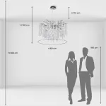 Подвесная люстра MW-Light Лайма 467013808