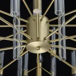 Люстра на штанге MW-Light Альгеро 285010910 Цвет арматуры латунь Цвет плафонов прозрачный от ImperiumLoft