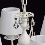 Подвесная люстра MW-Light Виталина 8 448012106 Цвет арматуры золото Цвет плафонов белый от ImperiumLoft