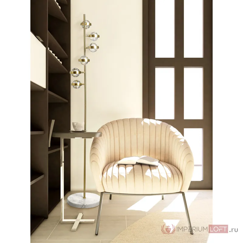 Торшер DeMarkt Капелия 730041506 от ImperiumLoft