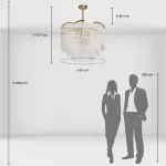 Люстра подвесная MW-Light Лавиния 443011409 от ImperiumLoft