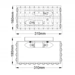 Бра MW-Light Монарх 121022202 от ImperiumLoft Бра MW-Light Монарх 121022202 от ImperiumLoft